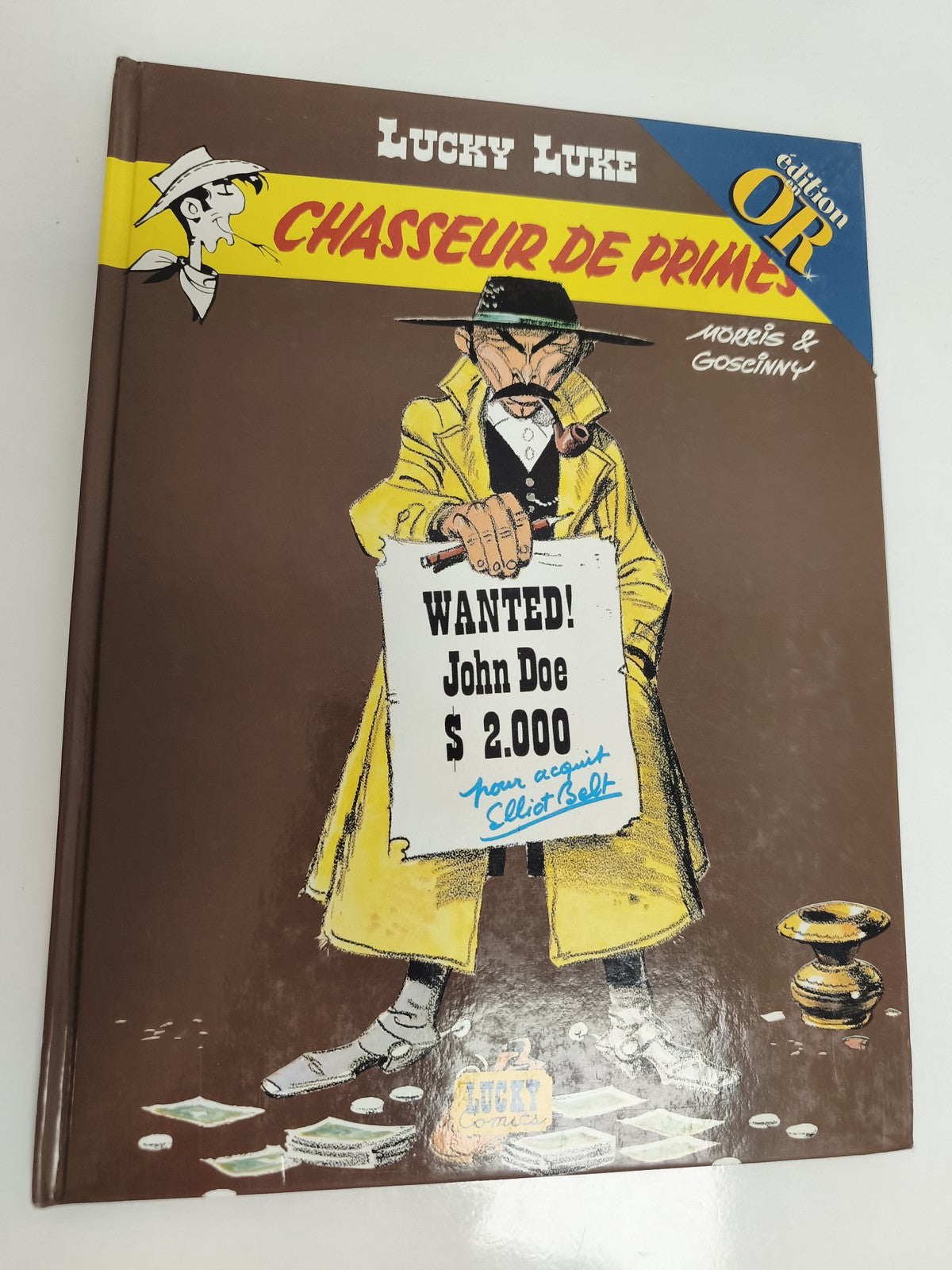 BD Lucky Luke Chasseur de Primes édition OR Morris Goscinny album 2000