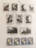 Timbres anciens République d’Haïti oiseaux thématique faune lot philatélie vinta