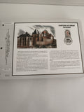 Feuillet philatélique CEF Château de Biron Dordogne timbre illustré