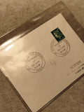 Lettre premier jour Paris 1969 SCOTEM timbre Marianne 0,30 vert philatélie