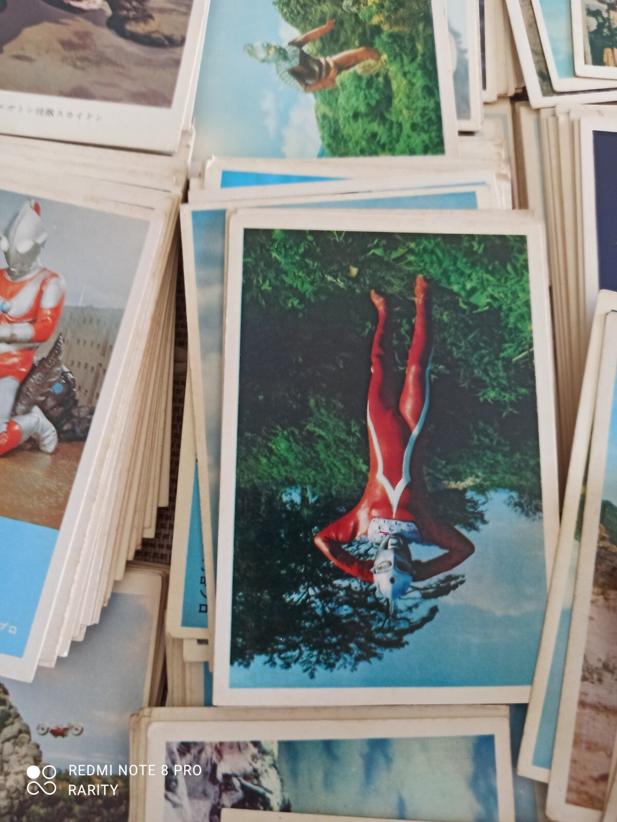 Cartes photos Ultraman Kaiju vintage, lot officiel, série japonaise, Tokusatsu