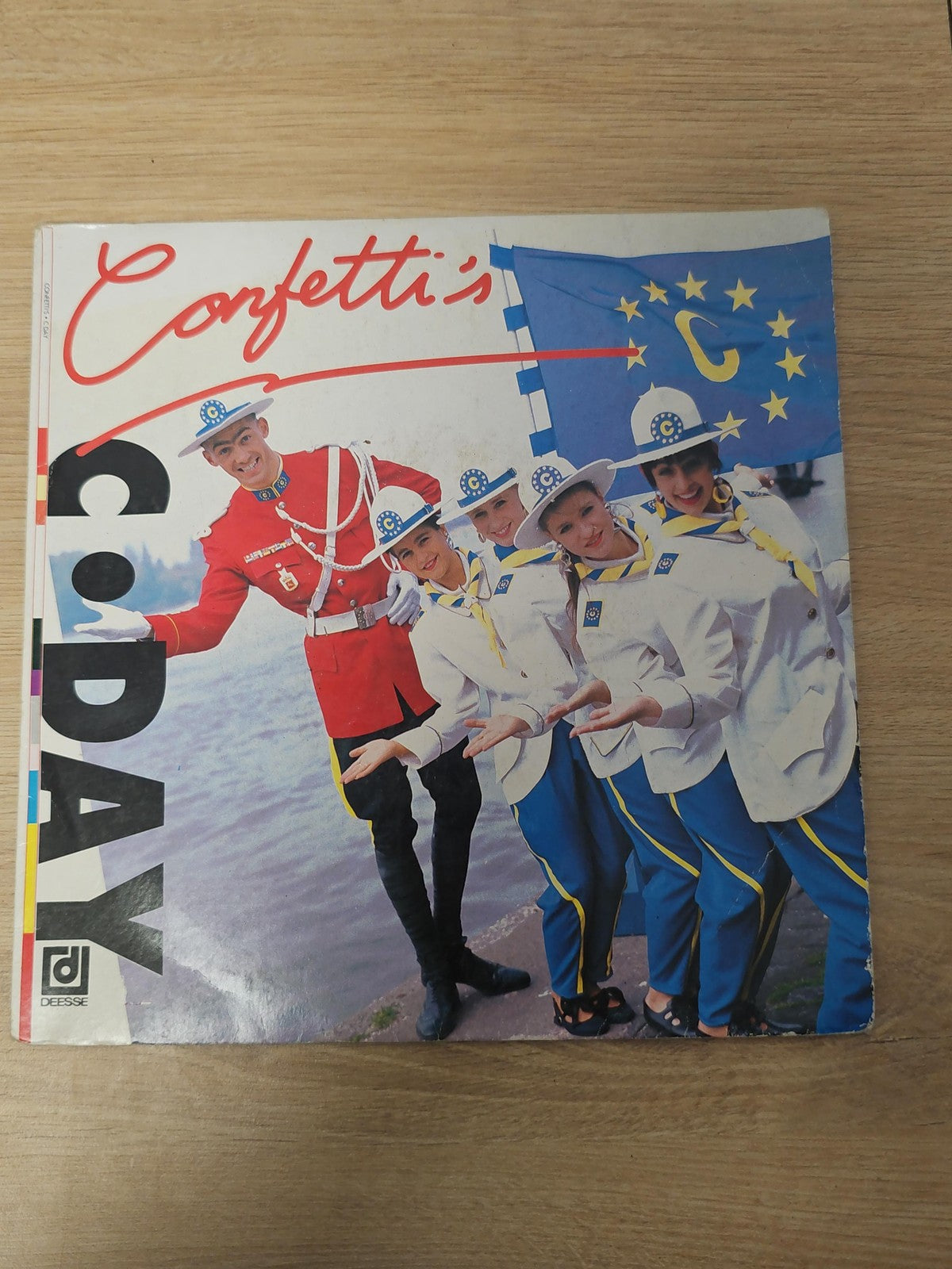 Vintage 45 tours vinyle ancien C Day disque rétro collection années musique