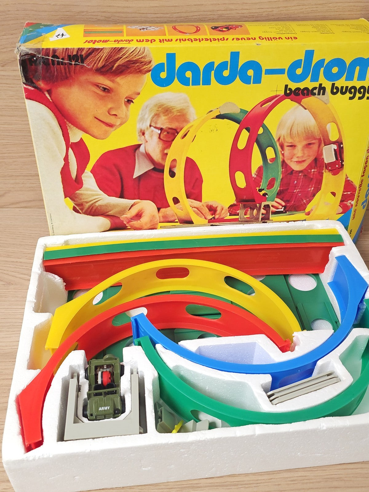 Circuit Darda Drom Beach Buggy avec Double Looping et Voiture Motorisée d?occasi