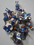 Playmobil lot personnages policiers vrac figurines mixte jeu enfants occasion