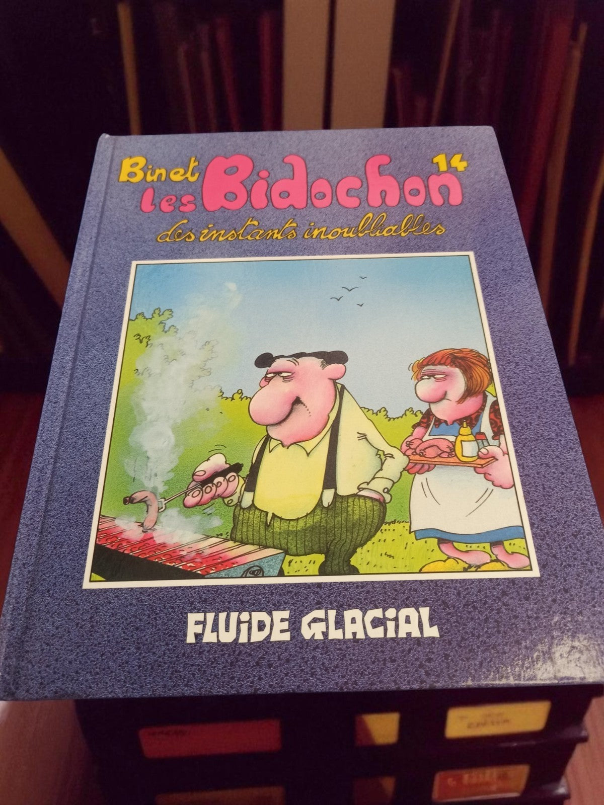 Bande dessinée Les Bidochon T14 Fluide Glacial vintage Binet BD album