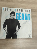 Vinyle 45T Alain Chamfort "Géant" pochette signée CBS d'occasion