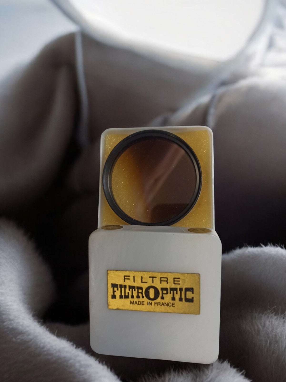 Filtre optique Filtroptic ancien Made in France vintage photo photographie