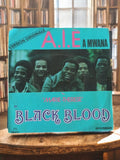 Vinyle 45T Black Blood AIE A Mwana version originale rétro pochette