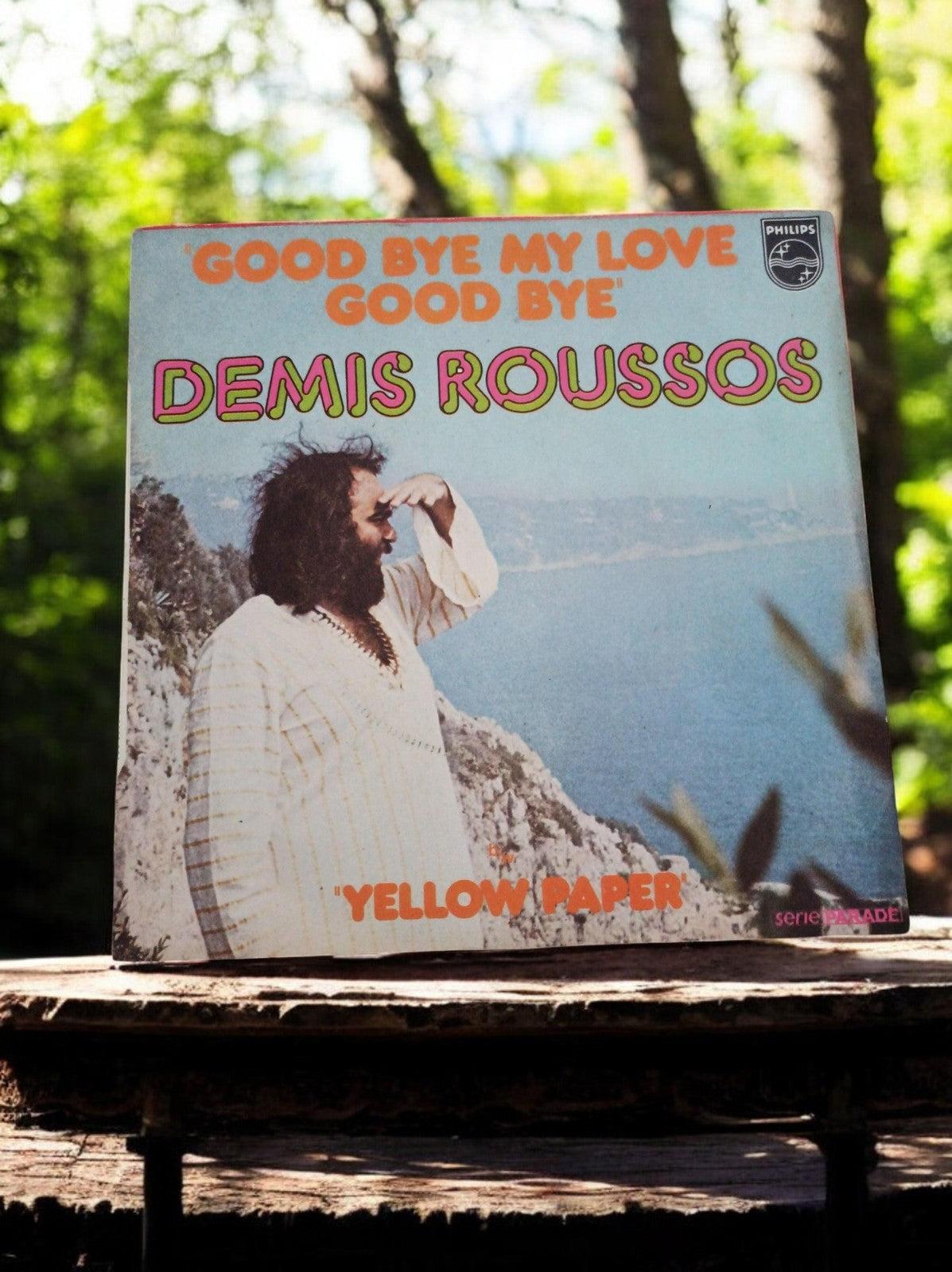 Vinyle 45 tours Demis Roussos Philips Good Bye My Love Good Bye vintage