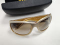 Lunettes de soleil femme Versace 4132-B, monture élégante, protection UV