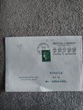 Lettre oblitérée Festival Annecy 1971 cinéma animation Marianne Draveil philatél