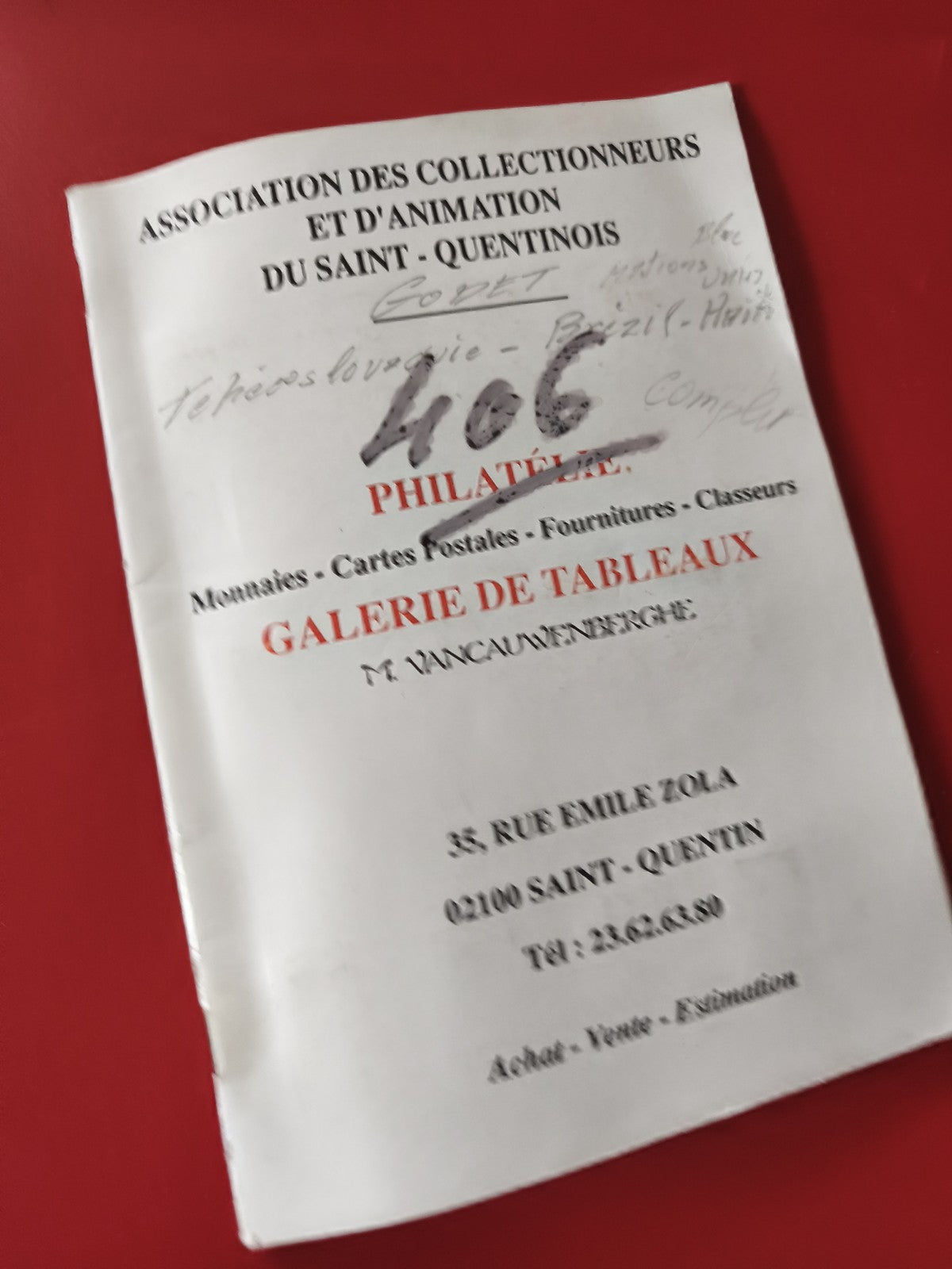Classeur cahier timbres divers Tchécoslovaquie, pages à cases, couverture souple