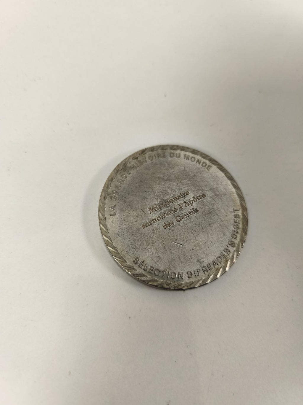 Saint Paul Médaille Reader's Digest Grande Histoire du Monde livre illustré