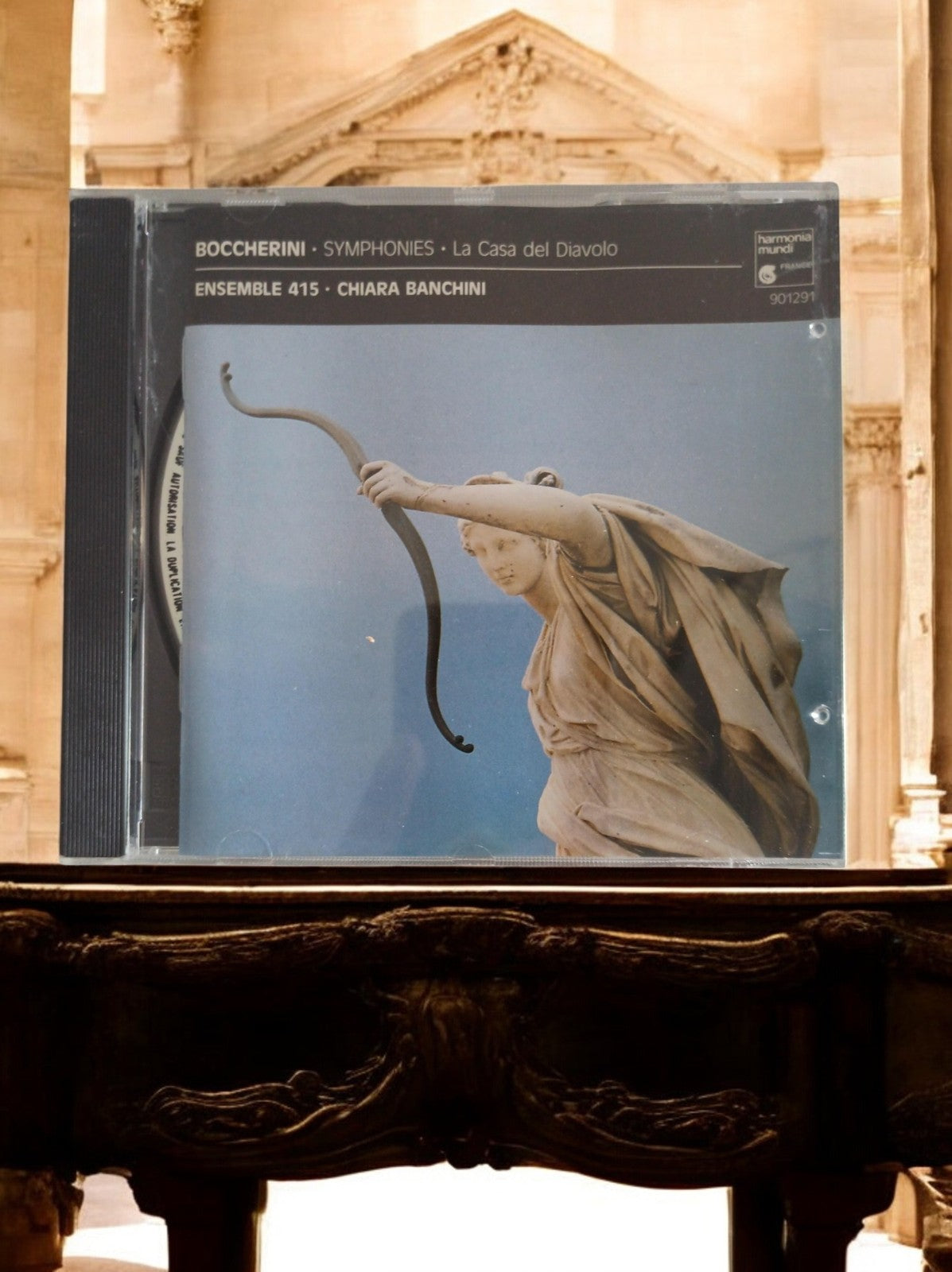 CD Boccherini Symphonies Ensemble 415 Chiara Banchini Harmonia Mundi