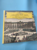 Vinyle ancien 33 tours Mozart concertos pour violon rétro collection classique