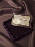 Lame de rasoir vintage Gillette GII années 60 neuve, étui violet rétro