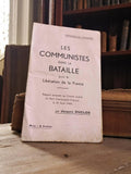 Livret ancien Les Communistes dans la bataille 1944 Duclos PCF propagande