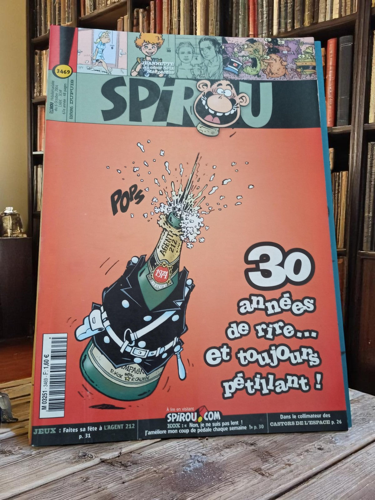 Magazine Spirou Vintage - Numéro Collector de Collection - Rétro BD Franco-Belge