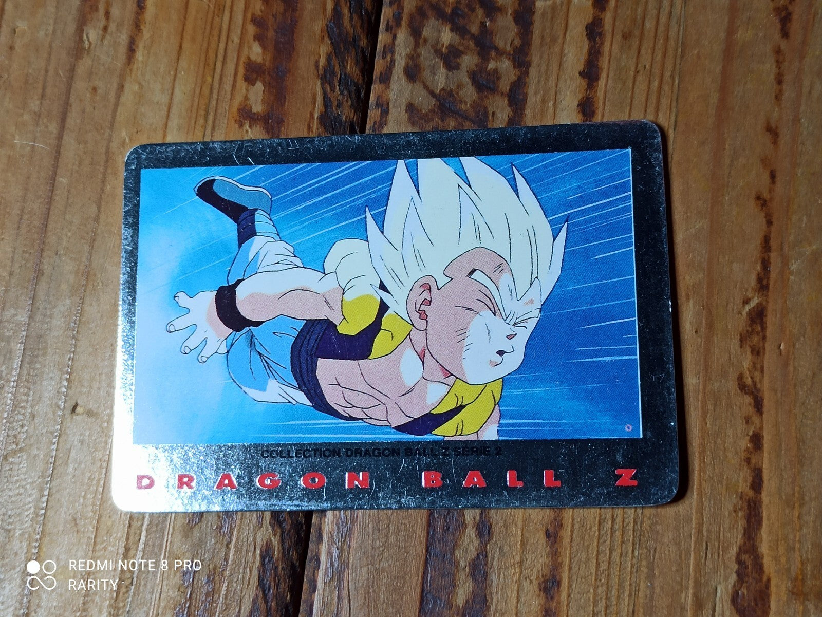 Carte Dragon Ball Z Cardass série 2 visuel Gotenks vintage rare