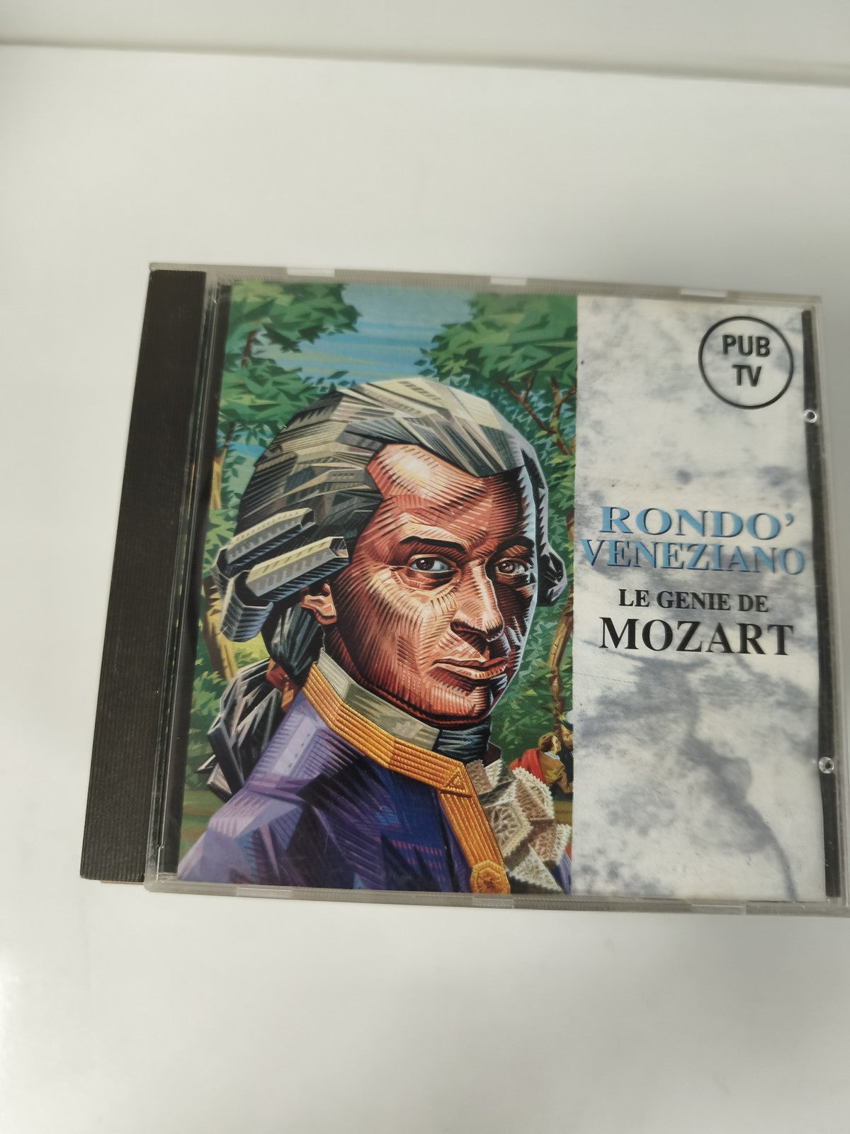 CD Rondo Veneziano Le Génie de Mozart musique classique pochette colorée