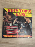 Vinyle 45T Boys Town Gang You Can't Take My Eyes Off You pochette illustrée