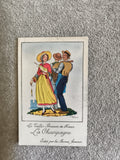 CPA Les Vieilles Provinces France La Champagne Farines Jammet costume couleur