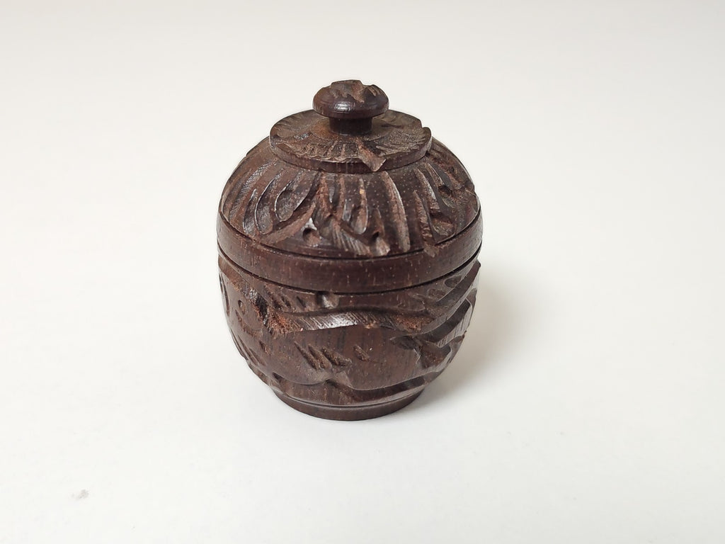 Boîte à bijoux ancienne en bois vintage Ancienne, coffret rétro collection