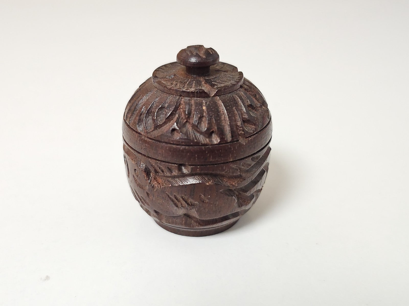 Boîte à bijoux ancienne en bois vintage Ancienne, coffret rétro collection