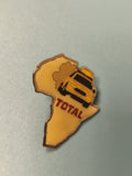 Pin's vintage TOTAL Afrique voiture rallye collection ancien ref 11