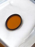 Filtre photo vintage orange Filtroptic ancien JAPAN optique appareil argentique