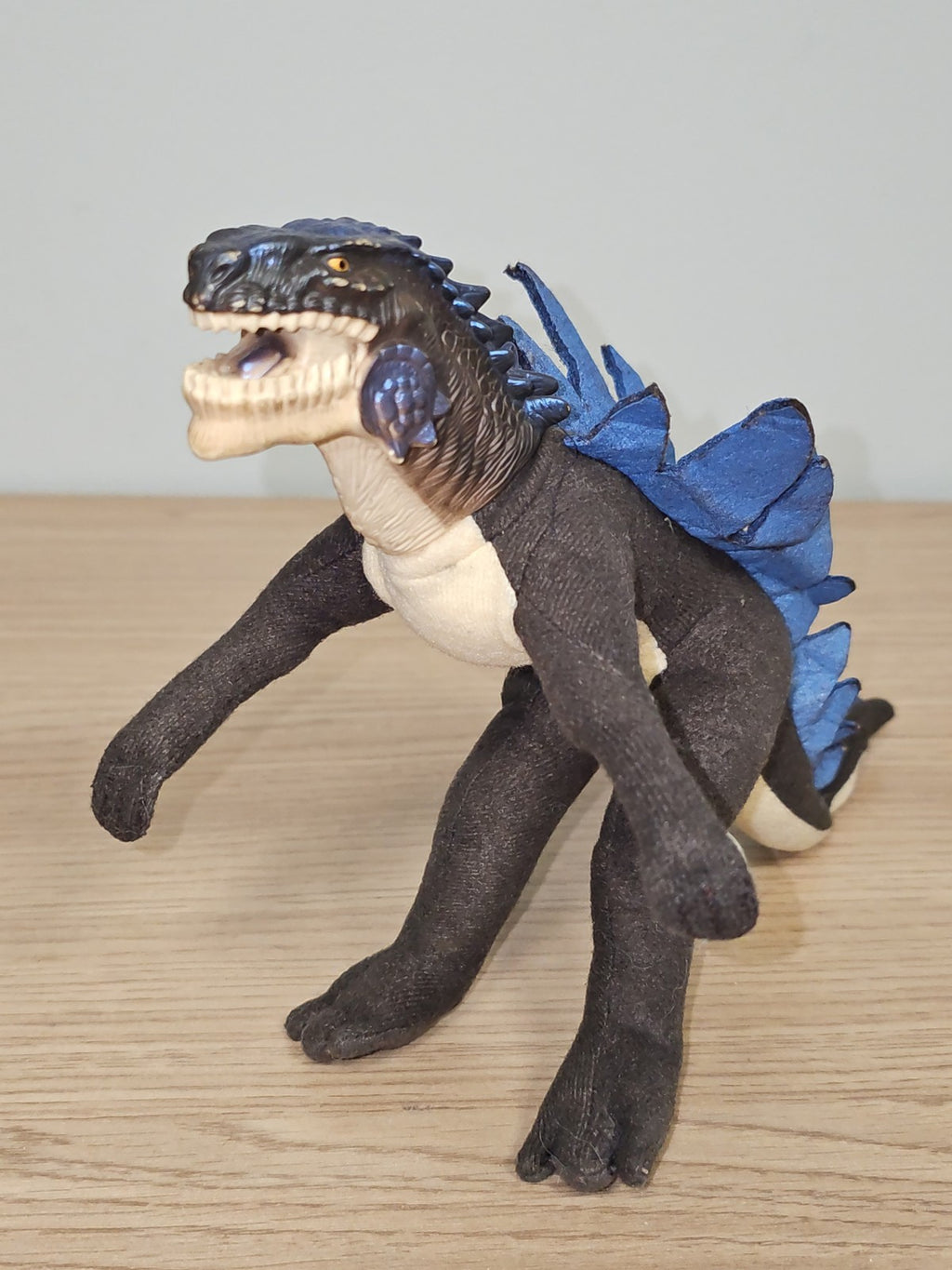Peluche Godzilla vintage 1998 Toho, ancien jouet collector rare, état bon