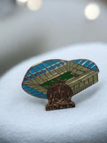Pin's vintage Stade Vélodrome OM Olympique de Marseille rétro football ancien