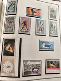Timbres neufs Sénégal années 60-70 oiseaux sport art lot philatélie vintage