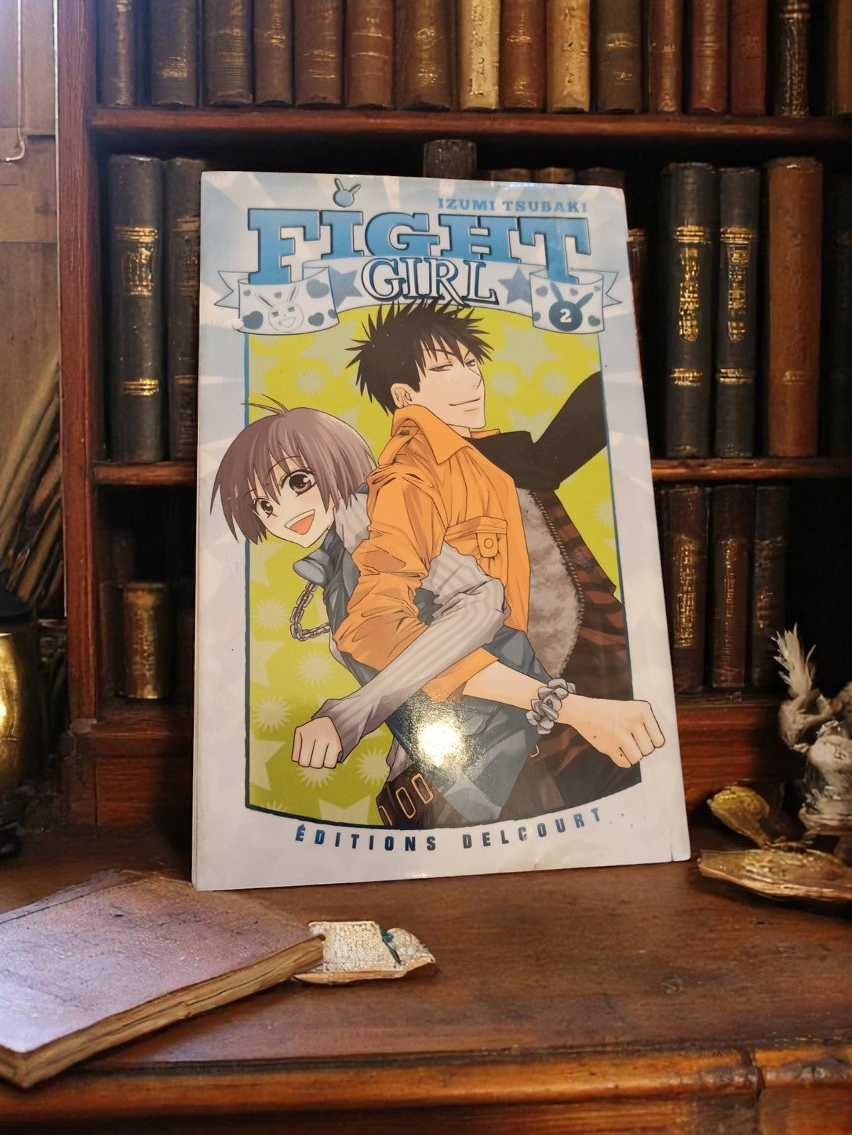 Manga Fight Girl tome 2 Izumi Tsubaki Delcourt vintage shōjo combat