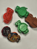 Lot de toupies Beyblade originales d'occasion pour jeux et batailles enfants