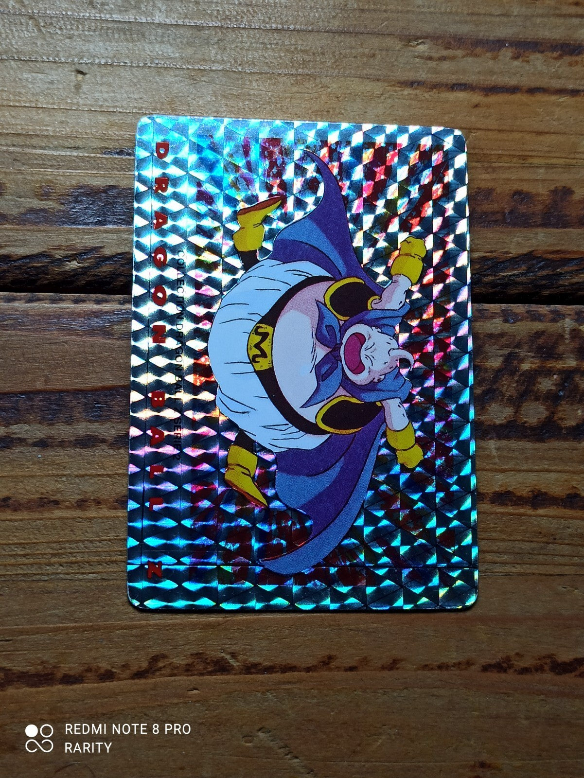 Carte Dragon Ball Z Carddass holographique Majin Boo vintage rare