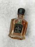 Mini-bouteille whisky Canadian Club 12 ans étiquette noire 50ml partiellement re