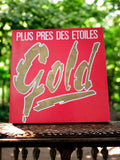 Vinyle 45 tours Gold Plus près des étoiles vintage pochette rouge