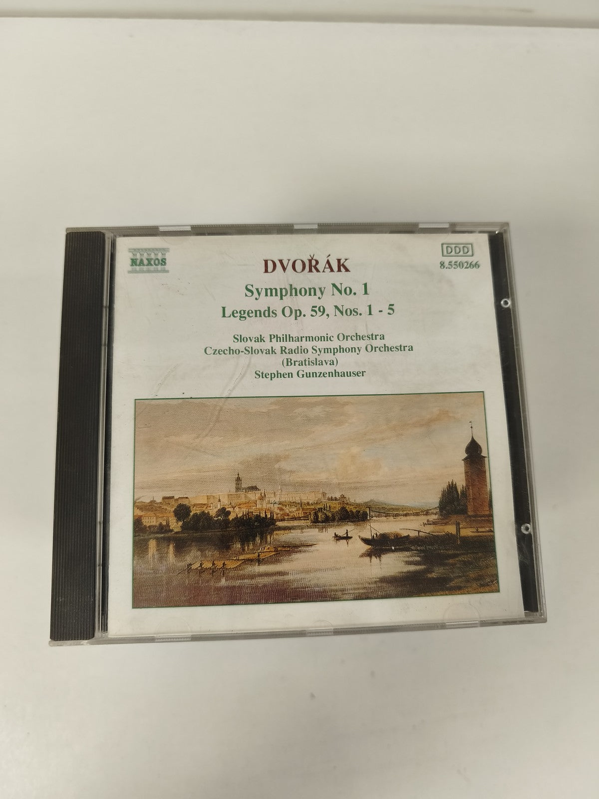 CD Dvo?ák Symphony No.1 Legends Op.59 Slovak Philharmonic Stephen Gunzenhauser