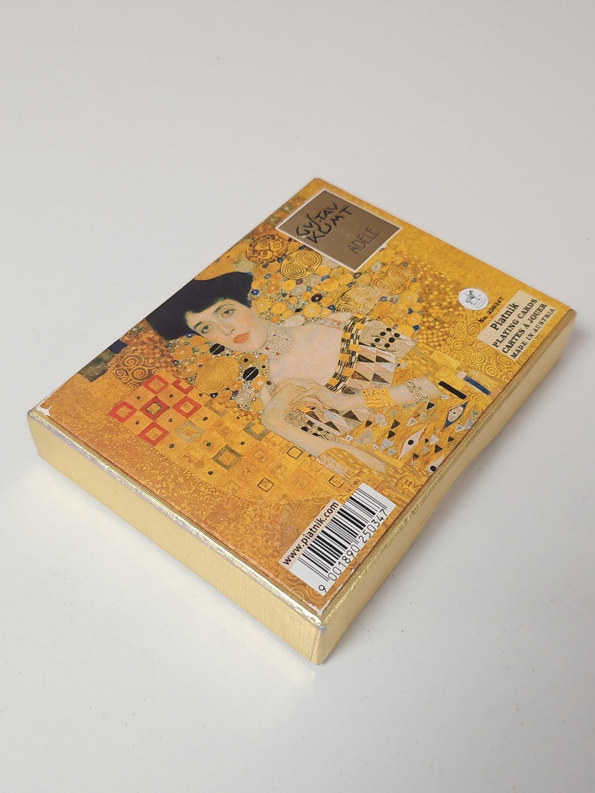 Jeu de cartes Piatnik 2503 Klimt Adele, jeu complet d'occasion, édition artistiq