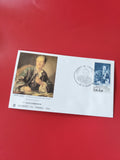Enveloppe philatélie Journée du Timbre 1984 Diderot Van Loo timbre oblitéré