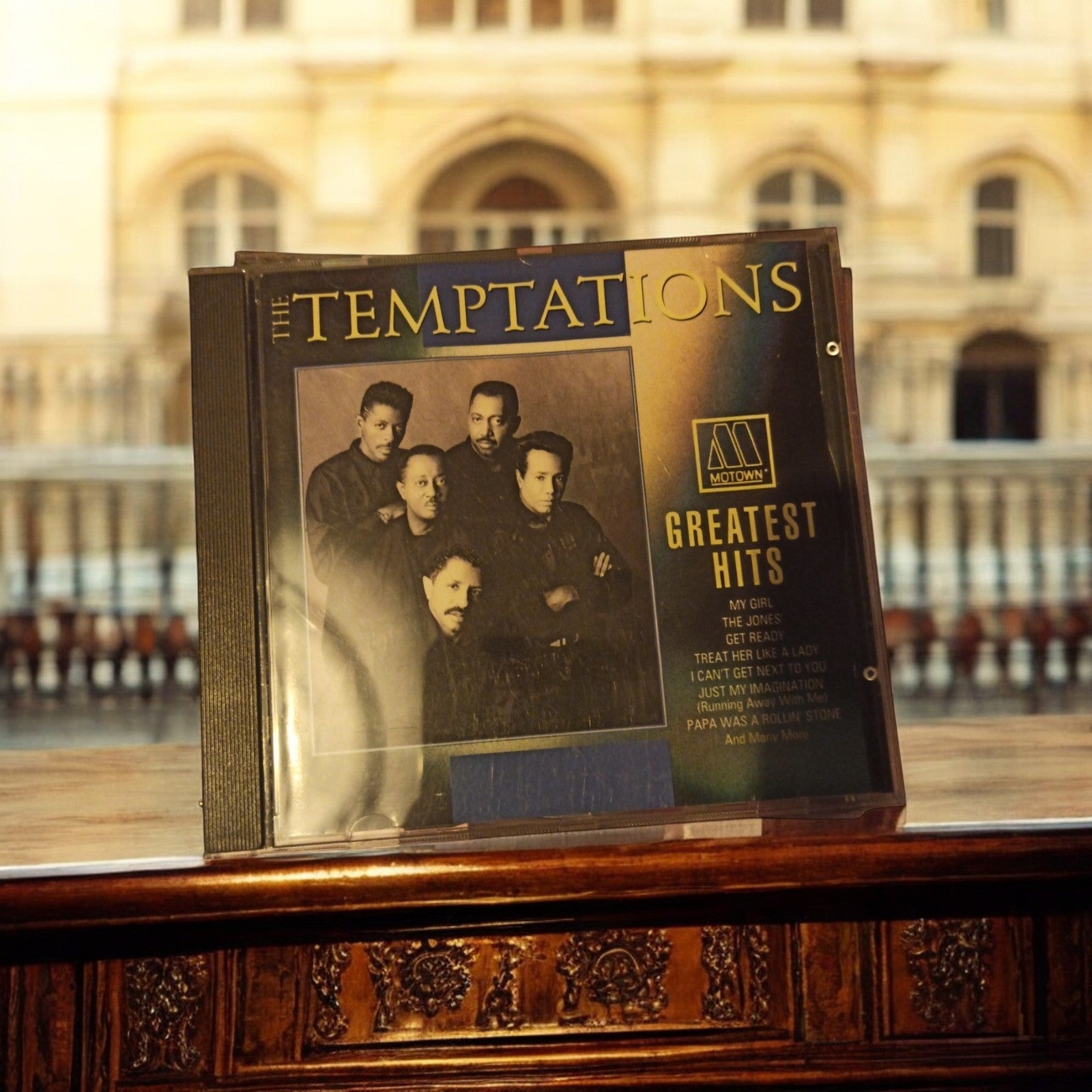 CD The Temptations Greatest Hits Motown Soul Classiques Jaquette Photo