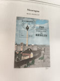 Bloc-feuillet timbre Nicaragua Berlin 1987 oblitéré 750 aniversario ancien phila