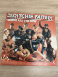 Vinyle 45T The Ritchie Family Where Are The Men pochette rouge (Ref 5)