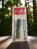 Leurre ancien SOFT HEAD Little Hooker vintage accessoire pêche neuf deadstock