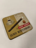 Ancienne boîte publicitaire métal Henri Wintermans Café Crème cigare vintage