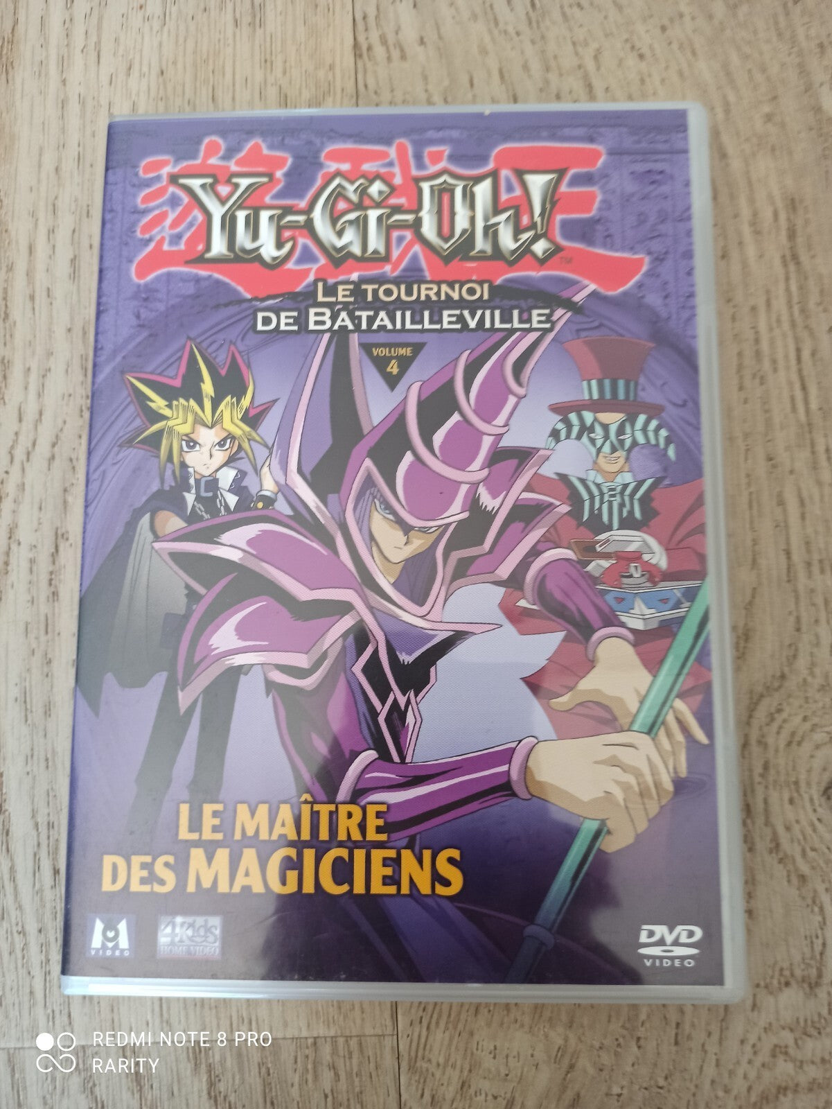 DVD Yu-Gi-Oh! Le Tournoi de Batailleville Vol 4 Le Maître des Magiciens