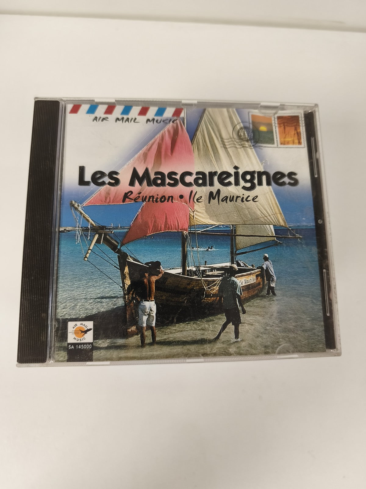 CD Les Mascareignes Réunion Île Maurice Air Mail Music pochette couleur