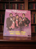 Vinyle 45 tours The Whispers RCA vintage, pochette It's a Love Thing