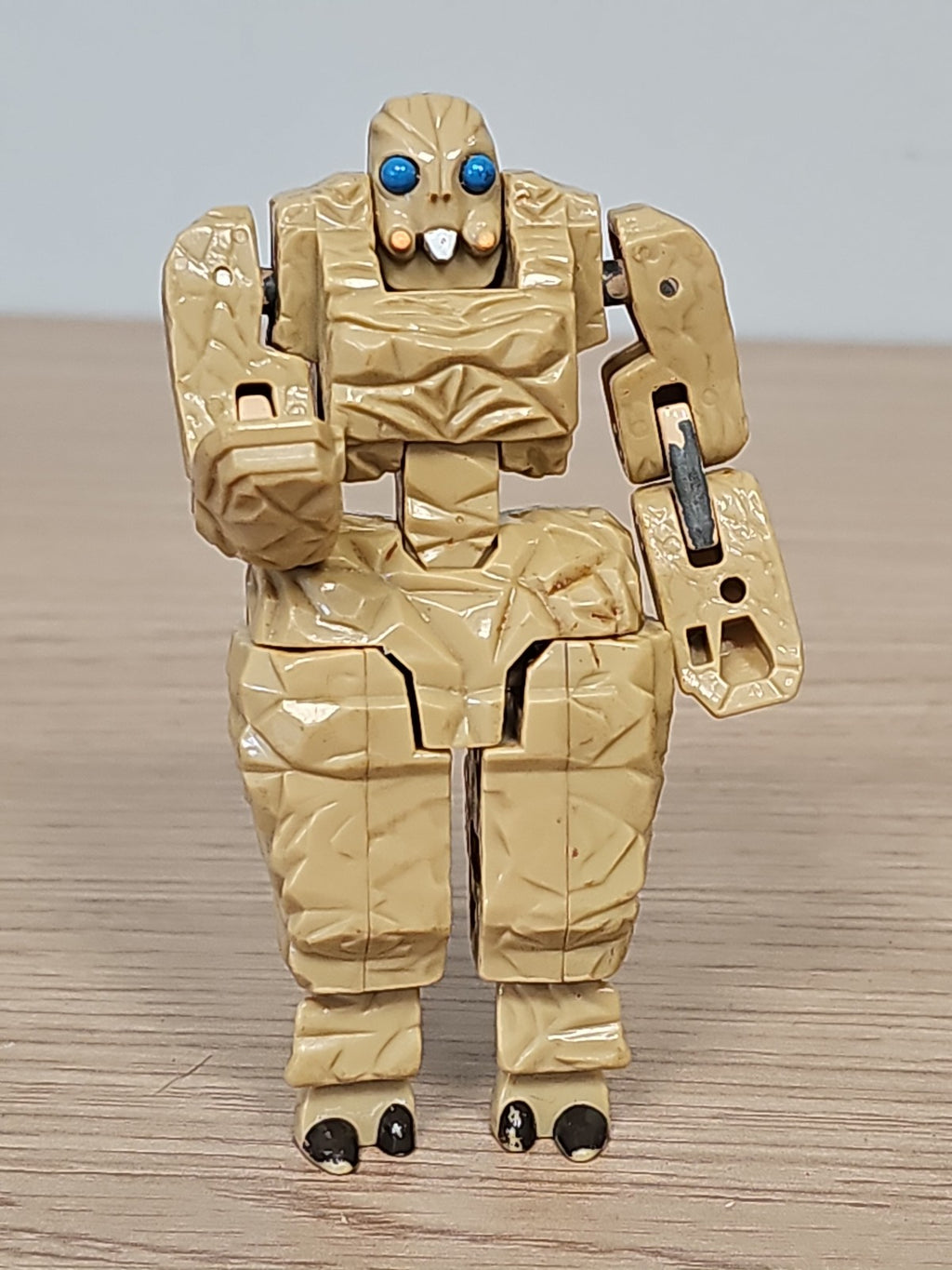 Figurine vintage Rocklord Battle Beast rétro ancien jouet collection marble rare